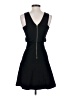 Sandro Solid Black Cocktail Dress Size Sm (1) - photo 2