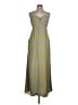 Maple Plaid Multi Color Yellow Casual Dress Size 10 - photo 1