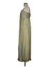 Maple Plaid Multi Color Yellow Casual Dress Size 10 - photo 5