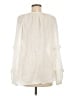Sundance 100% Linen Ivory Long Sleeve Blouse Size M - photo 2