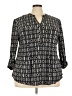 Cocomo Black Long Sleeve Blouse Size 3X - photo 1