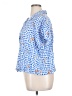 Disney 100% Lyocell Blue Short Sleeve Blouse Size 1X - photo 5