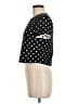 Maje Polka Dots Black Short Sleeve Top Size Med (2) - photo 5