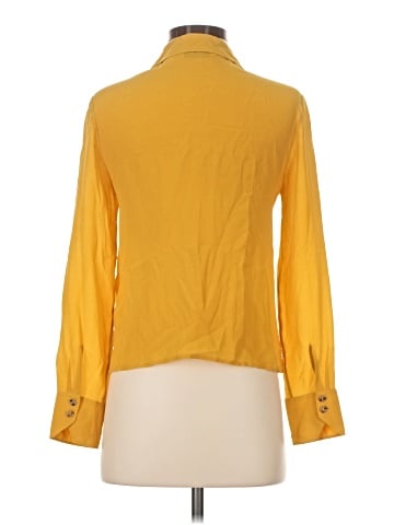 Los Angeles Atelier & Other Stories Long Sleeve Silk Top (view 2)