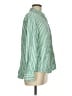 Universal Thread Stripes Green Long Sleeve Button-Down Shirt Size M - photo 4