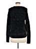 Mudd 100% Polyester Black Long Sleeve Top Size M - photo 2