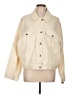 Steve Madden 100% Cotton Solid Ivory Jacket Size L - photo 1