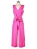 Vince Camuto Solid Pink Jumpsuit Size 8 - photo 1