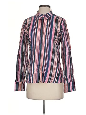 Ecru Long Sleeve Blouse (view 1)