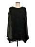 Lulu 100% Acrylic Tweed Black Pullover Sweater Size M - photo 1