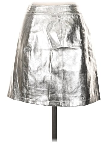 French Connection Faux Leather Skirt (view 2)