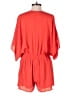 Talula 100% Polyester Solid Orange Romper Size M - photo 2