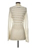 Dex 100% Acrylic Ivory Long Sleeve Top Size S - photo 2