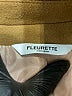Fleurette 100% Acetate Brown Coat Size 16 - photo 6