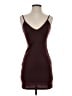 ASOS Design 100% Polyester Solid Burgundy Cocktail Dress Size 2 - photo 1