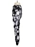 Rebecca Taylor 100% Silk Floral Black Silk Pants Size 2 - photo 5