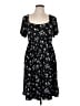 Torrid Stars Black Casual Dress Size Lg Plus (0) - photo 1