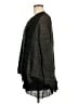 Lulu 100% Acrylic Black Poncho Size M - photo 5