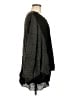 Lulu 100% Acrylic Black Poncho Size M - photo 4