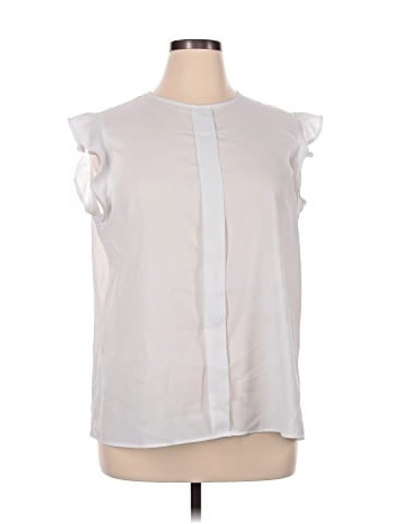 Anne Klein Sleeveless Blouse (view 1)