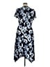 Perceptions Blue Casual Dress Size XL - photo 2