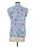 Daniel Rainn 100% Polyester Blue Short Sleeve Blouse Size S (petite) - photo 2