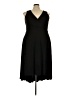 Torrid Solid Black Cocktail Dress Size 4X Plus (4) - photo 1