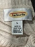 Talbots 100% Cotton Tan Turtleneck Sweater Size L - photo 7