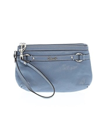 Coach Factory Leather Wristlet (view 1)