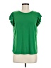 CeCe Green Short Sleeve Top Size M - photo 1