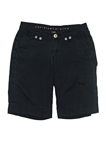 Christopher Blue Denim Shorts (view 1)
