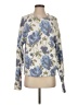 Laura Ashley Floral Blue Pullover Sweater Size XS - photo 1