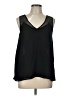 41Hawthorn 100% Polyester Black Sleeveless Blouse Size L - photo 1