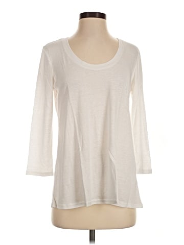 Garnet Hill 3/4 Sleeve T-Shirt (view 1)