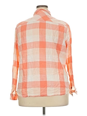 Natural Reflections Long Sleeve Button-Down Shirt (view 2)