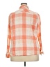 Natural Reflections Checkered-gingham Orange Long Sleeve Button-Down Shirt Size XXL - photo 2