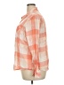 Natural Reflections Checkered-gingham Orange Long Sleeve Button-Down Shirt Size XXL - photo 5