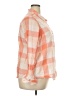 Natural Reflections Checkered-gingham Orange Long Sleeve Button-Down Shirt Size XXL - photo 4