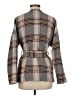 Kal Rieman Plaid Gray Wool Coat Size M - photo 2