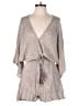 Dress Forum Tweed Tan Gray Romper Size S - photo 1