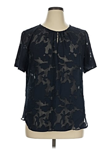 Van Heusen Short Sleeve Blouse (view 1)