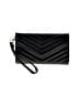 Unbranded Chevron-herringbone Black Wristlet One size - photo 1