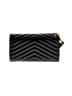 Unbranded Chevron-herringbone Black Wristlet One size - photo 2