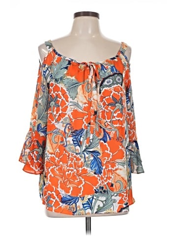 Peter Nygard 3/4 Sleeve Blouse (view 1)