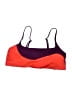 Athleta Color Block Purple Swimsuit Top Size L - photo 1