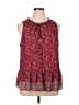 Max Studio 100% Nylon Red Sleeveless Blouse Size 1X - photo 1