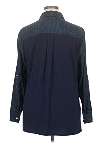 Jones New York Signature Long Sleeve Blouse (view 2)