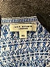 Max Studio 100% Polyester Argyle Blue Casual Dress Size XS - photo 7
