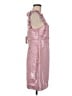 Ganni 100% Polyester Pink Cocktail Dress Size EU 40 / US 10 - photo 4