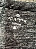 Athleta 100% Polyester Gray Athletic Shorts Size M (tall) - photo 3